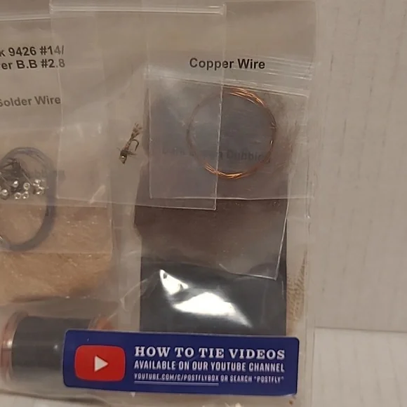 NIP Set of 3 Postfly Fishing Lure Tying Kits - Picture 9 of 16